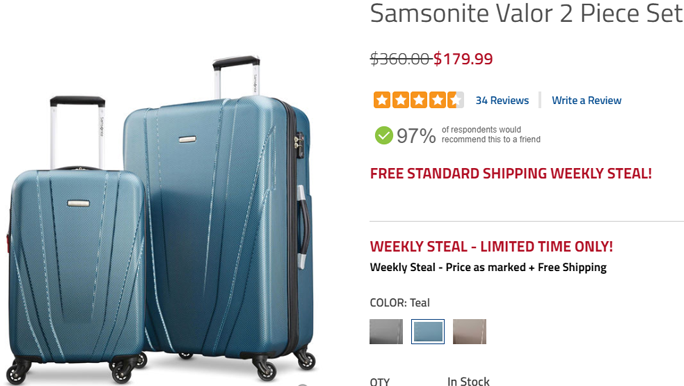 samsonite valor 2