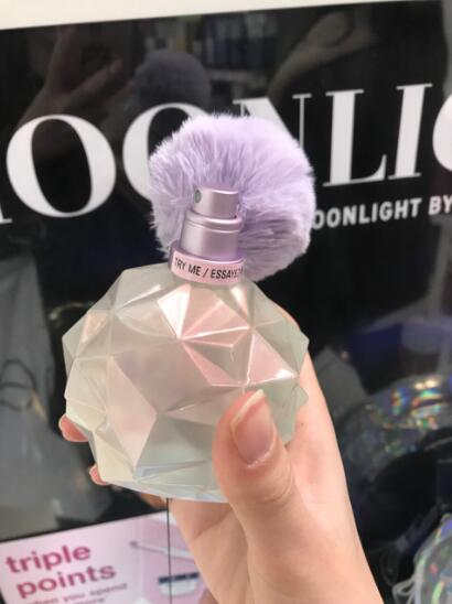 Ariana Grande A妹moonlight紫色毛球香水50ml 5折 24 50 拔草哦