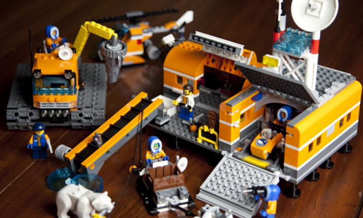 lego乐高city城市系列60036北极宿营基地