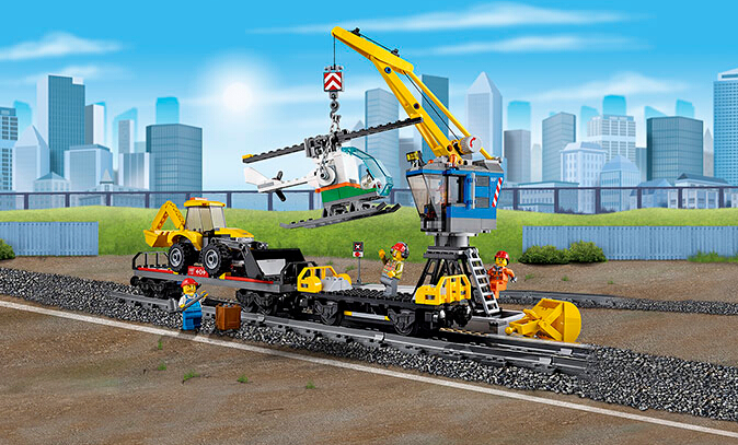 2015年新品,lego 乐高 城市系列 60098 重型货运列车