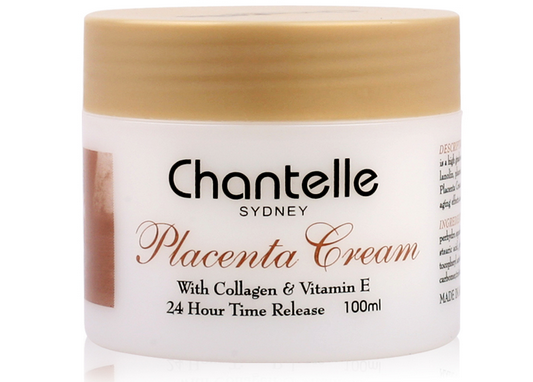 澳洲chantelle羊胎素绵羊油面霜100ml×2瓶