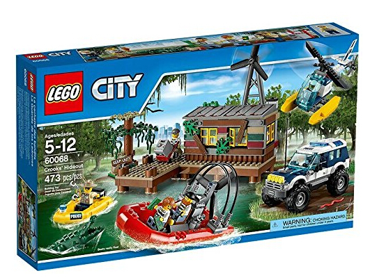 lego乐高60068城市系列小偷藏身处追踪