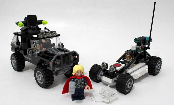 lego乐高76030冬日森林战九头蛇