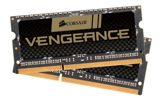 corsair海盗船vengeanceperformance16gb笔记本内存1600mhz2x8gb