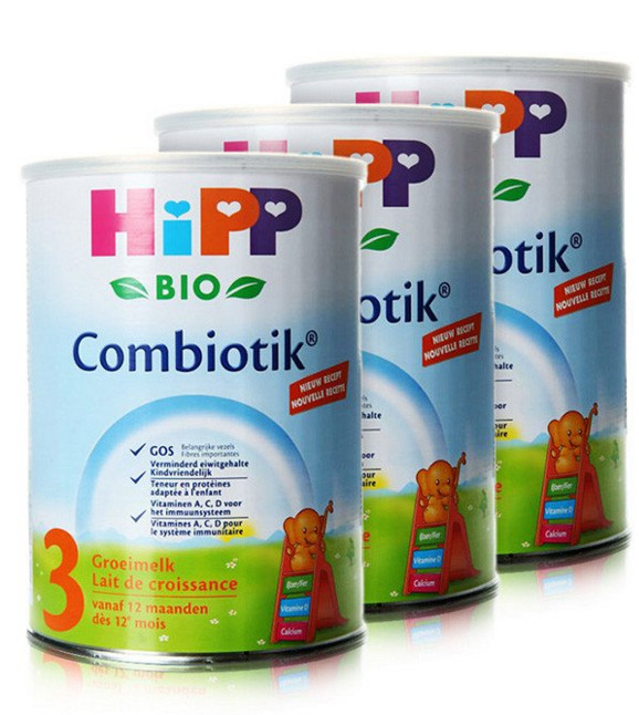 hipp喜宝有机益生菌奶粉3段900克3罐