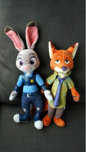 zootopia疯狂动物城大号狐尼克毛绒玩偶