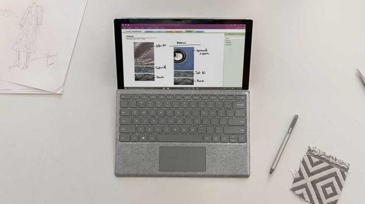 微软surfacepro4专业键盘盖alcantara特制版