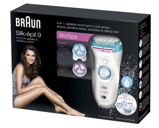 Braun 博朗Silk-épil 9-561 干湿两用脱毛器,退税实付£58.33 - 拔草哦