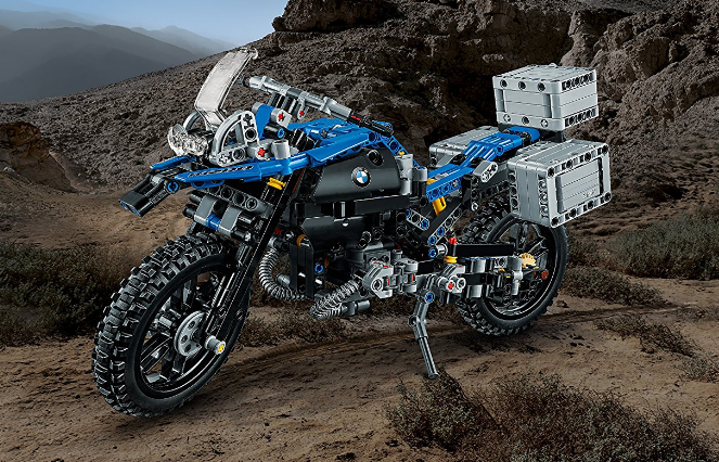 lego乐高科技系列42063宝马摩托车