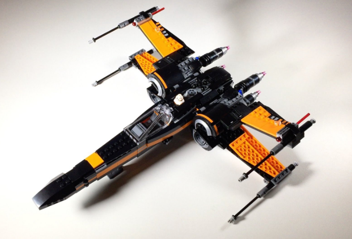 lego 乐高75102 x翼战机