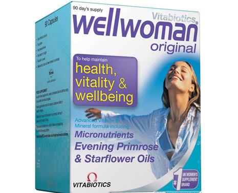 vitabioticswellwoman女性维生素复合营养片90粒