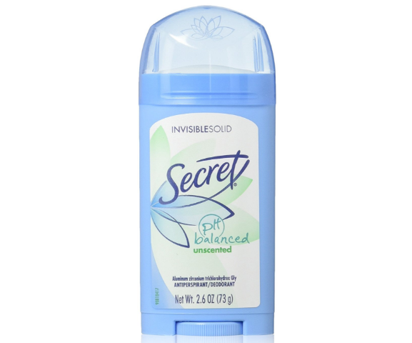 补货secret秘密止汗露除体味73g6支装