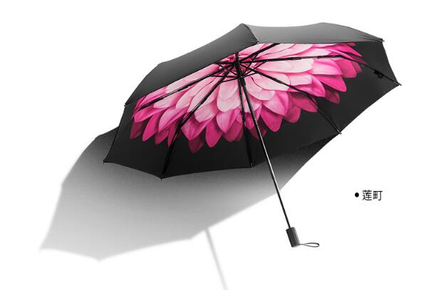 banana蕉下2017夏季新款双层防晒小黑伞