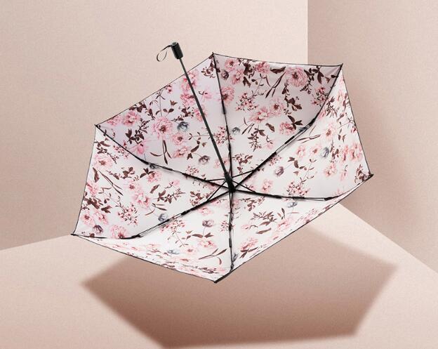 banana蕉下2017夏季新款双层防晒小黑伞