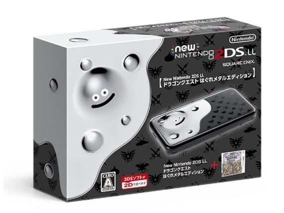 Nintendo 任天堂New 2DS LL 水银史莱姆限定版掌机+《勇者斗恶龙11