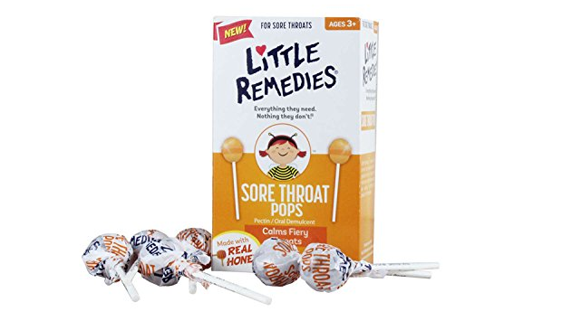 littleremedies天然蜂蜜棒棒糖10支装