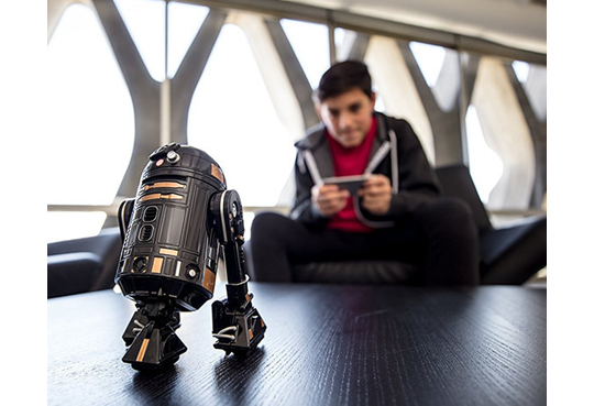 亚马逊限定版sphero星球大战app智能遥控r2q5机器人