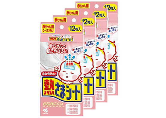 kobayashi小林制药儿童用退热贴2岁以上12片4盒