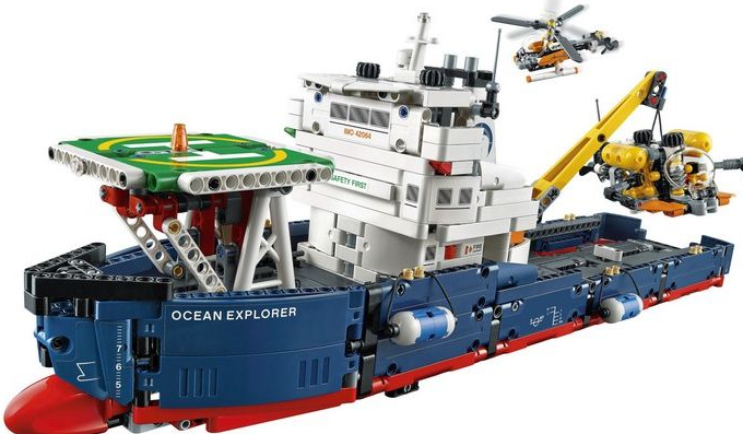 lego乐高机械组42064海洋探勘组合