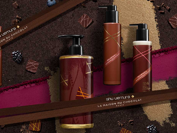 shuuemuraartofhair植村秀xlamaisonduchocolat合作限量版洁净精油