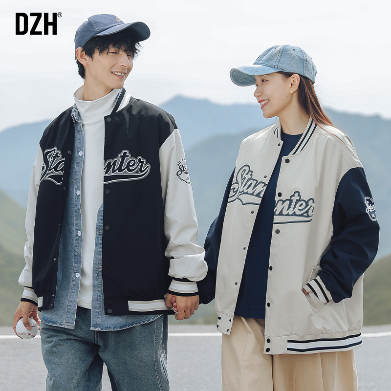 2022新款男士情侣棒球服休闲夹克
