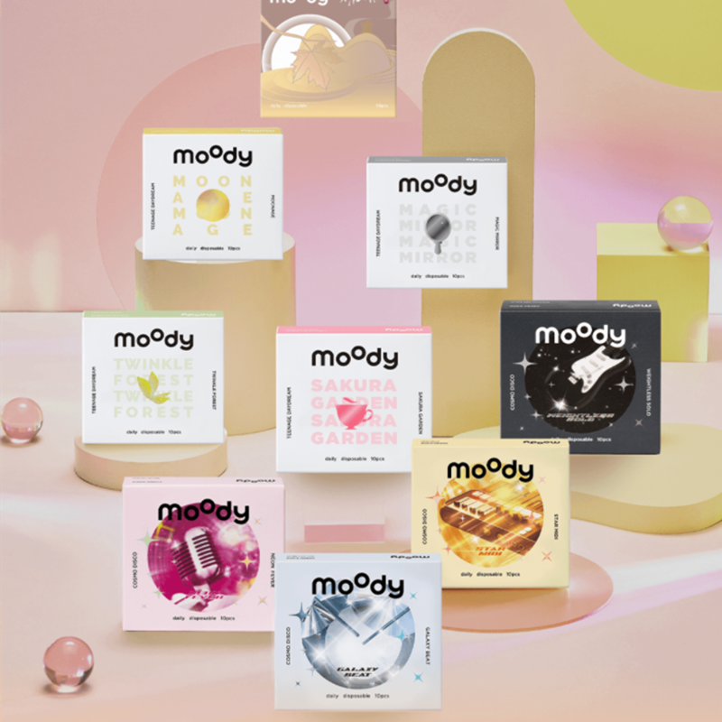 [618预售抢先加购]moody美瞳精选自然