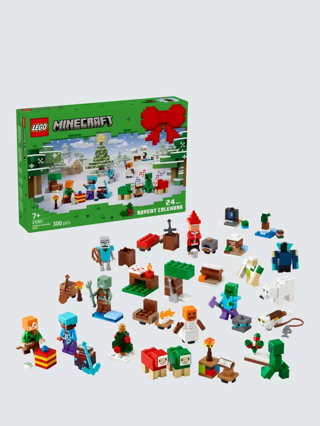 乐高Minecraft圣诞日历限时8折优惠