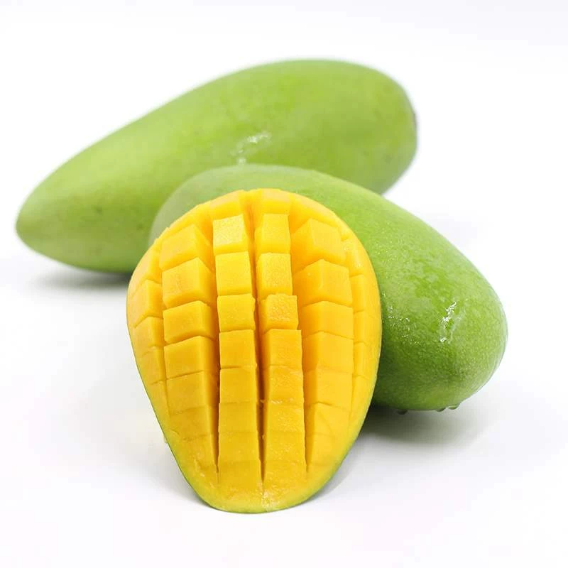 【忠橙】青皮大青芒净重4.5斤（单果300g+）