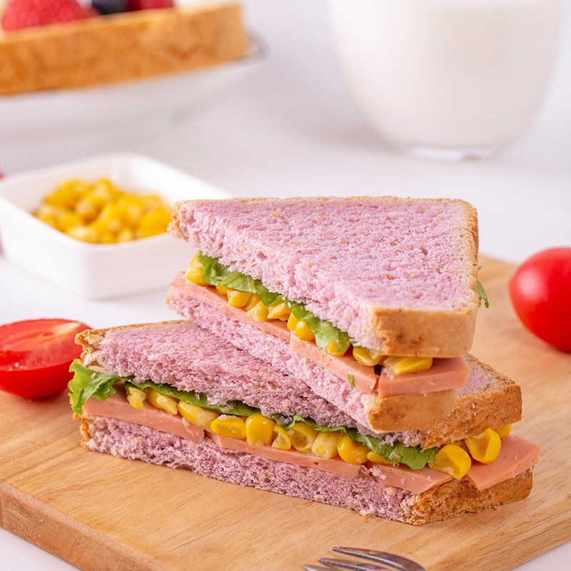 【可签到】低脂黑麦全麦面包1000g