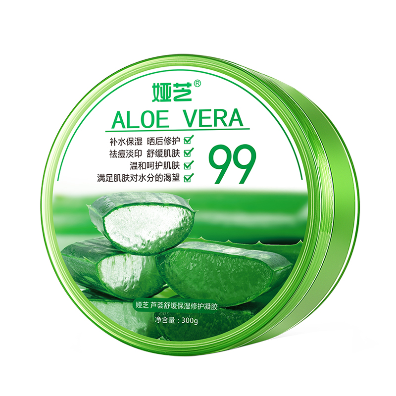 娅芝祛痘印痘坑疤晒后修复芦荟胶300g
