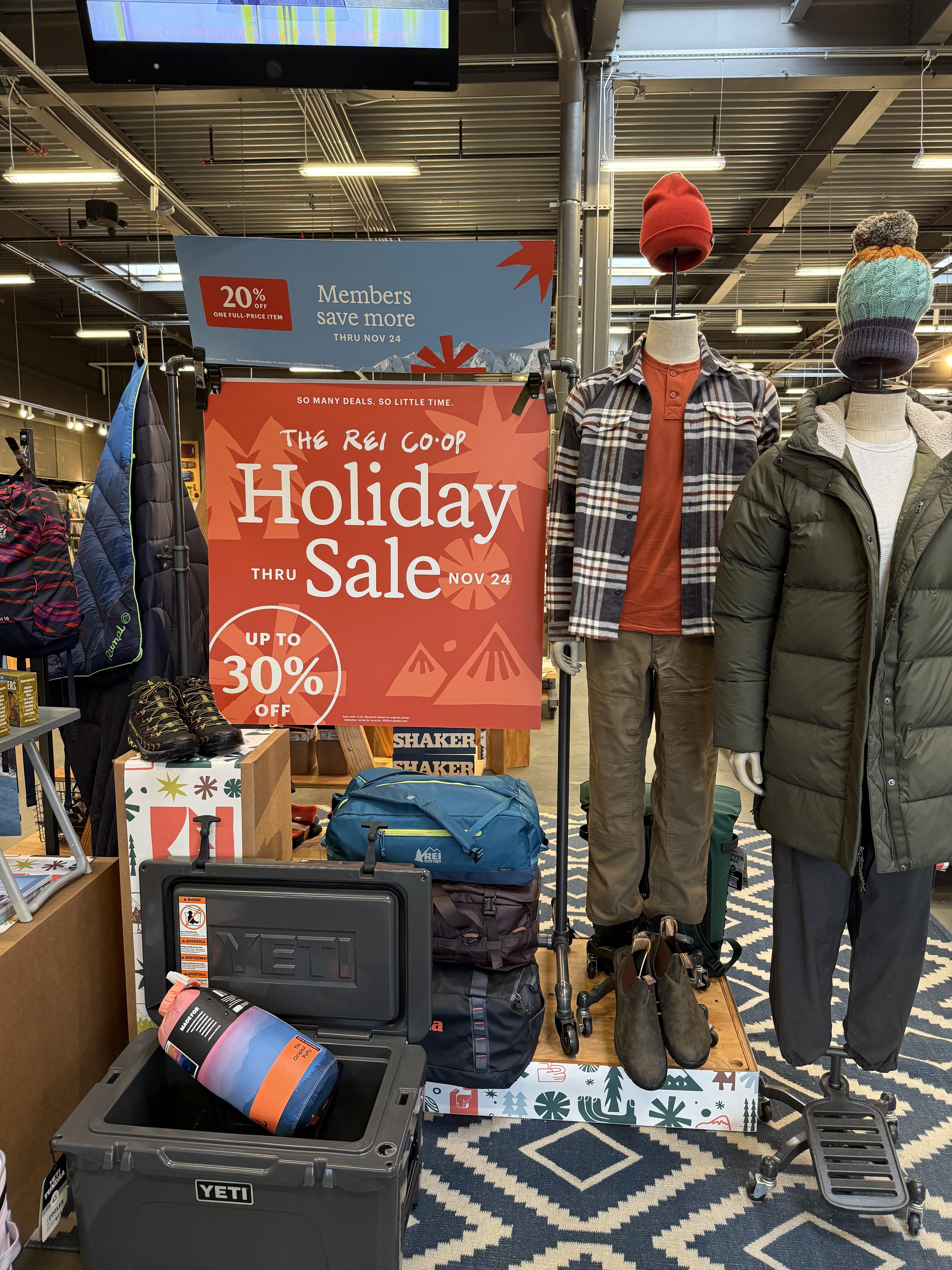Patagonia fleeces on sale at REI