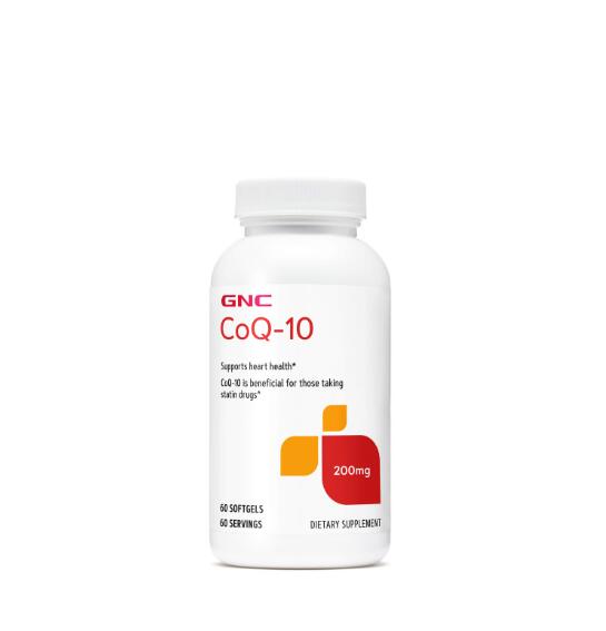 GNC 辅酶CoQ-10 200 mg心脏保护60粒