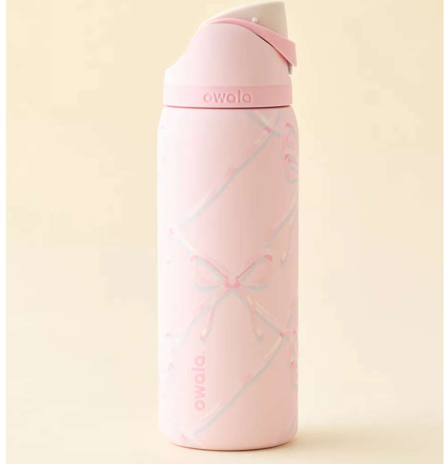 Owala UO限定粉色蝴蝶结水杯补货，$34限时特惠