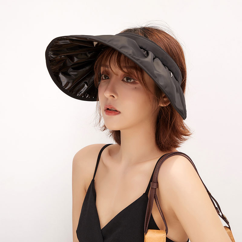 防晒神器！大檐贝壳防晒帽