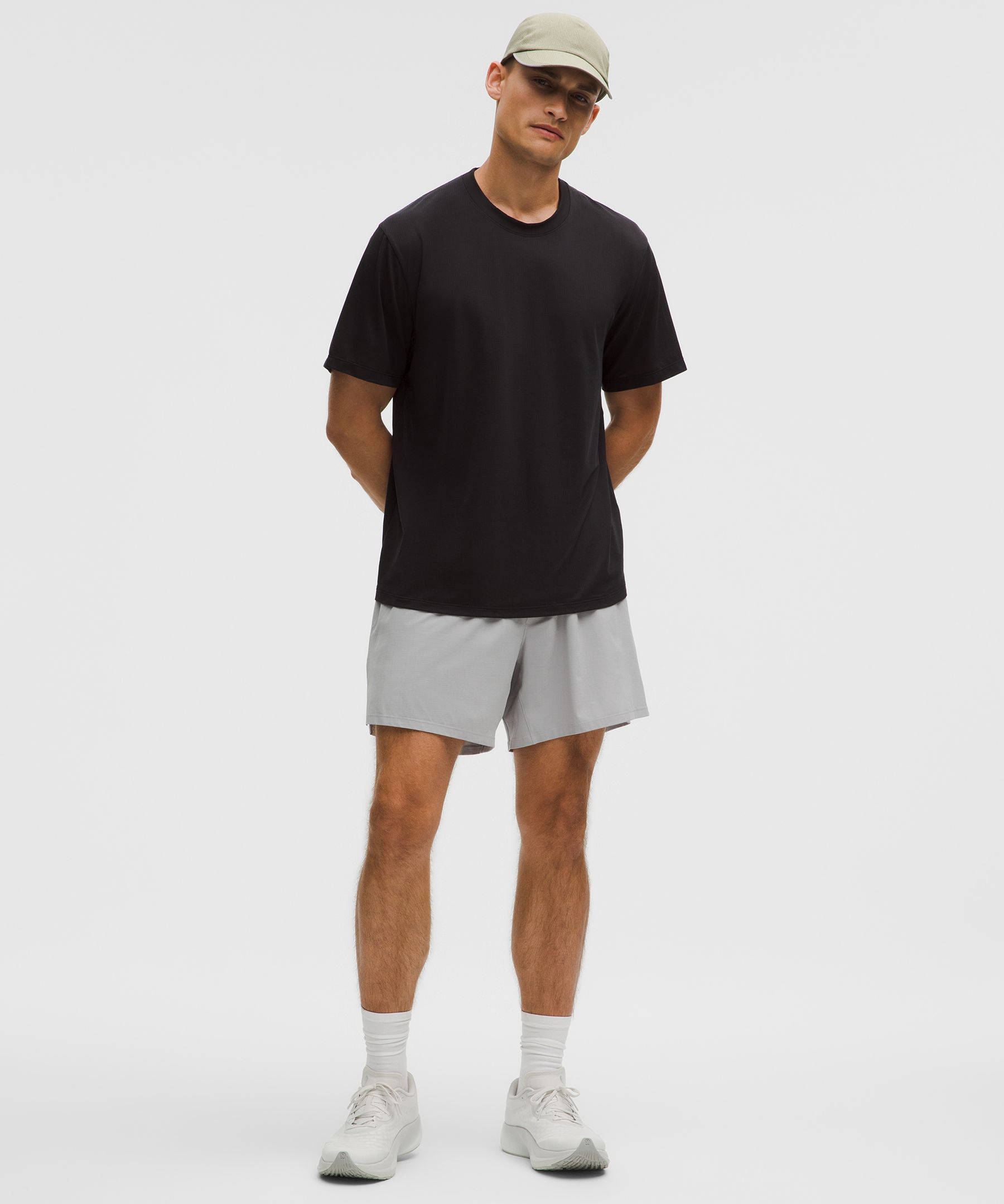 Lululemon Mile Maker Run Crew Ripstop Lined Short 6