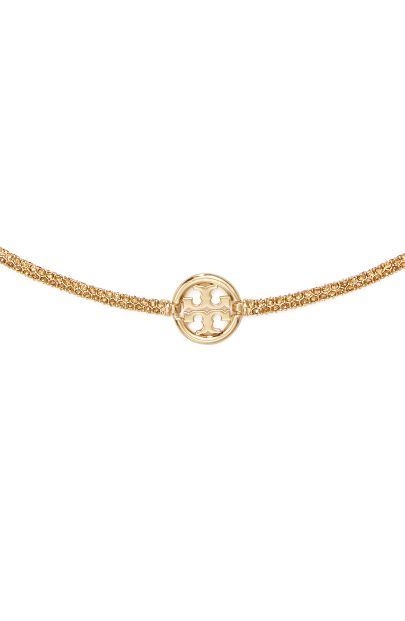 Tory Burch Miller Pavé Crystal Necklace
