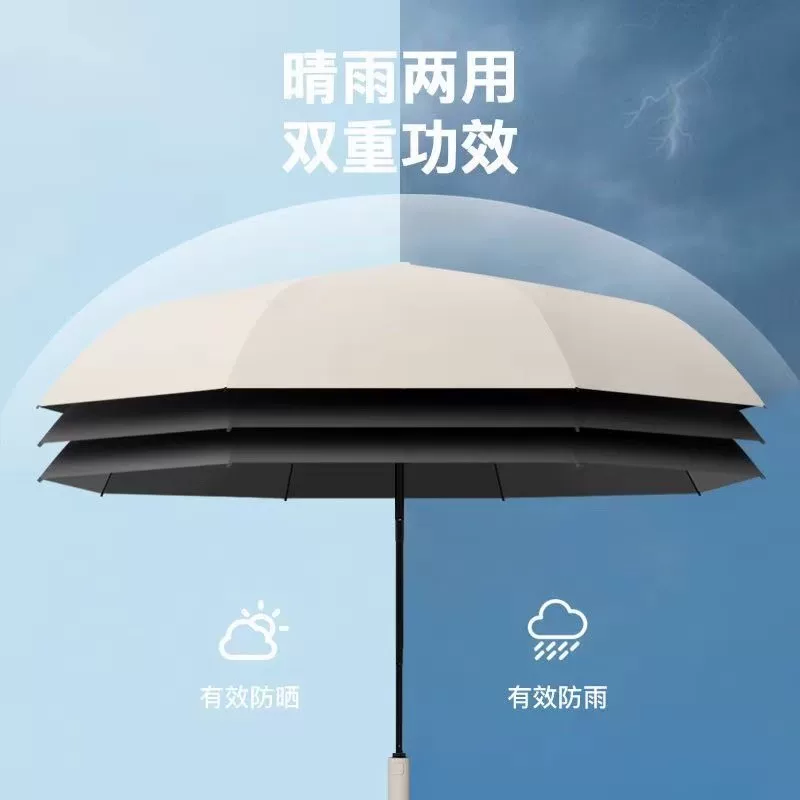 全自动雨伞加大号加固折叠