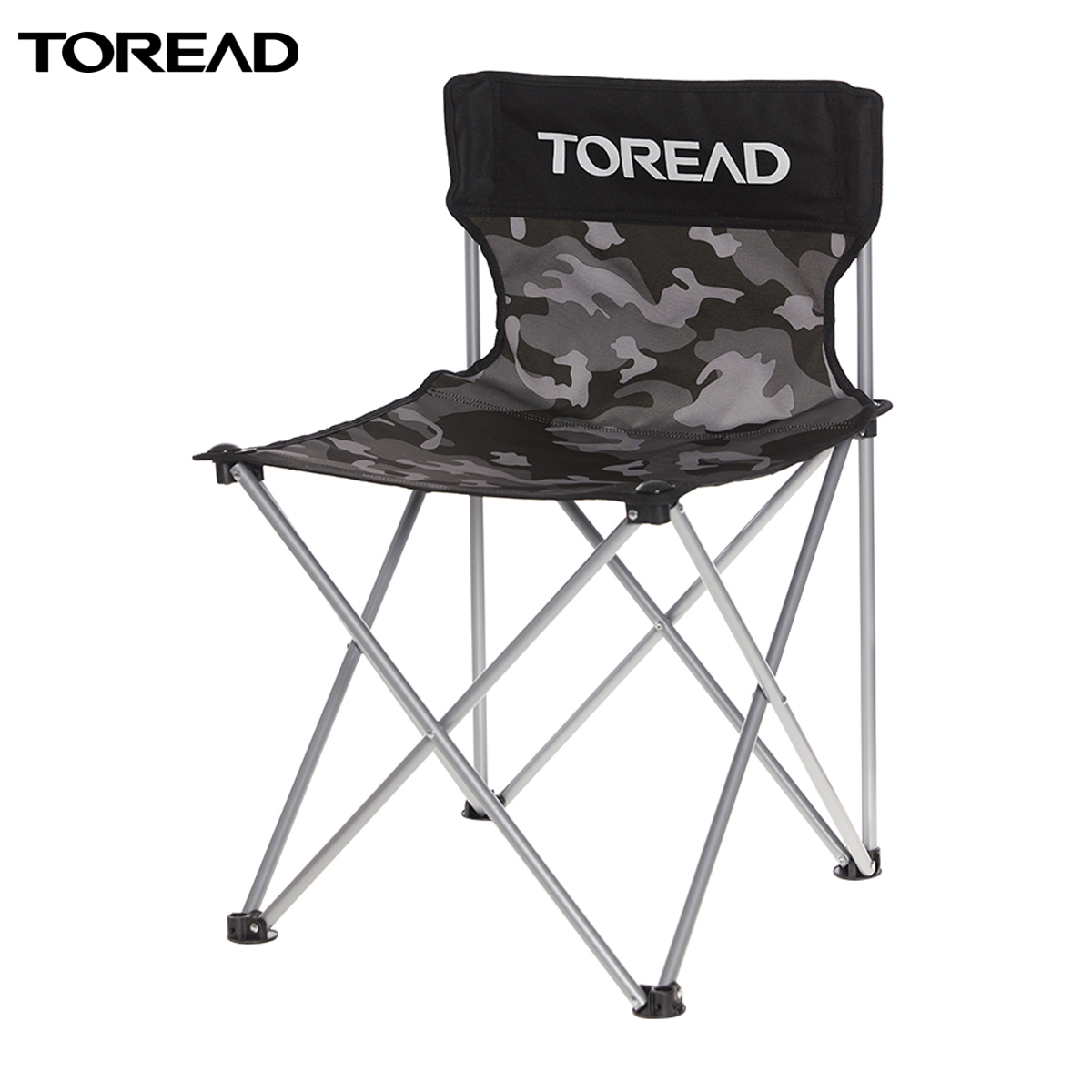 探路者折叠椅钓鱼网红靠背休闲沙滩躺椅