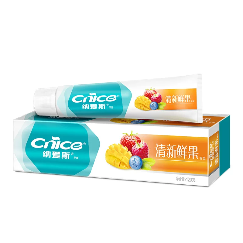 【任选4支】纳爱斯清新鲜果牙膏