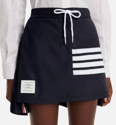 thombrowne汤姆布朗抽绳迷你半身裙