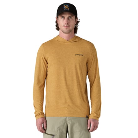 Patagonia Capilene Cool Daily 巴塔哥尼亚男士卫衣 Fitz Roy Trout/Tan X-dye XL