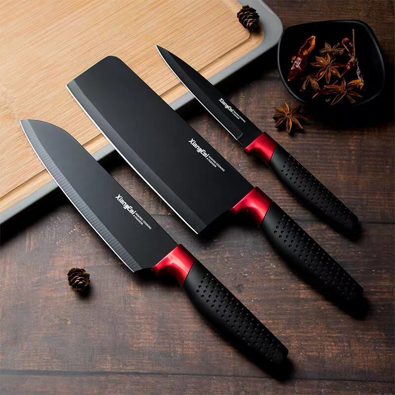 精选黑刃刀具套装辅食工具厨房用品