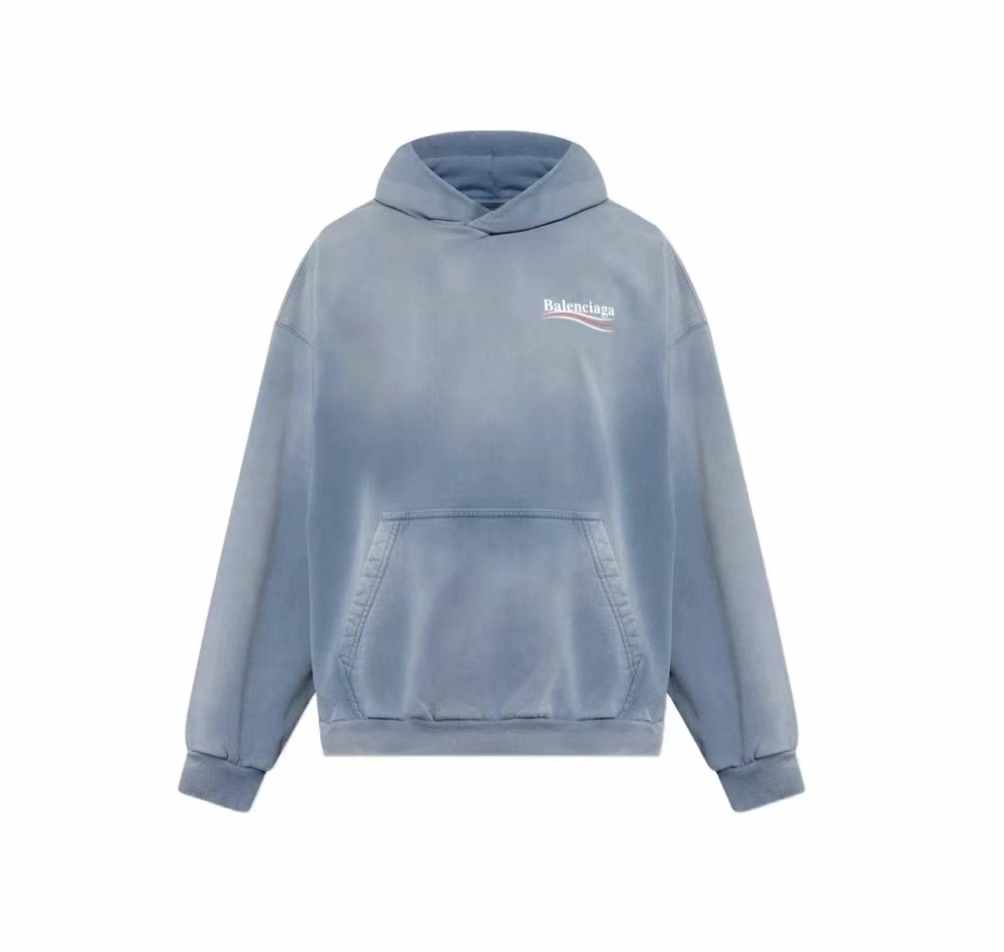 Balenciaga蓝色可乐卫衣 51折特惠