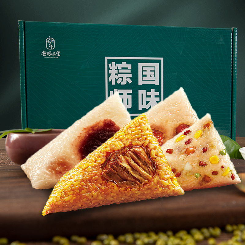 枣粮先生！国味粽师600g礼盒装