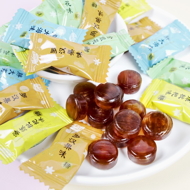 可签到！多种口味混合清凉润喉糖50g