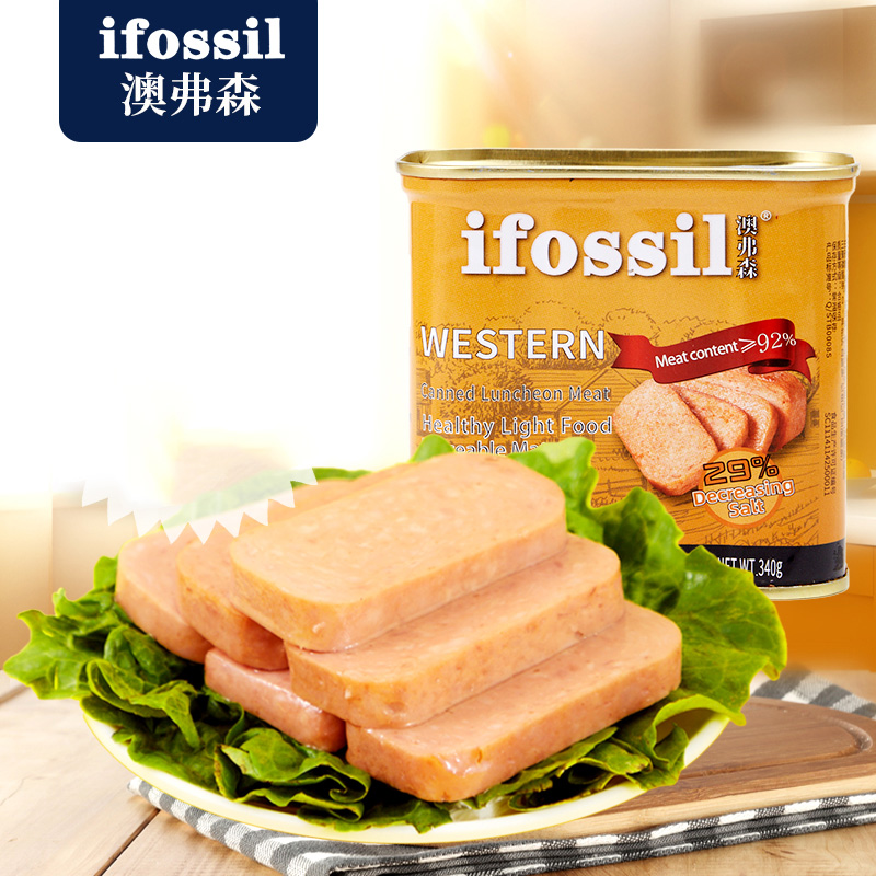 【340g/罐】澳弗森即食西式午餐肉