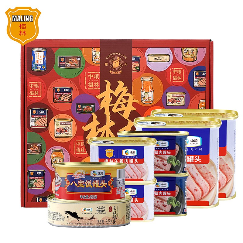 【旗舰店】梅林 中粮出品 万事顺礼盒
