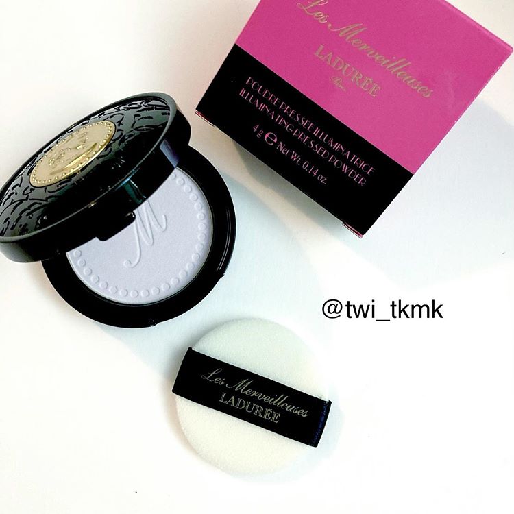粉饼lesmerveilleusesdeladuree拉杜丽限定清透蜜粉饼