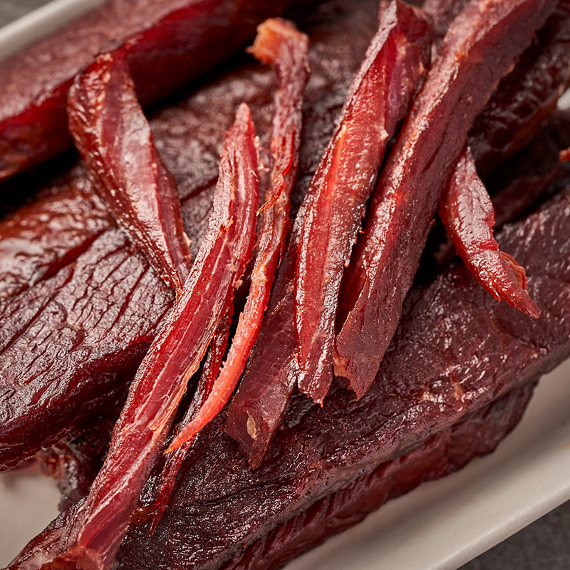 49.9元包邮！傲椒 酱卤五香手撕牛肉500g