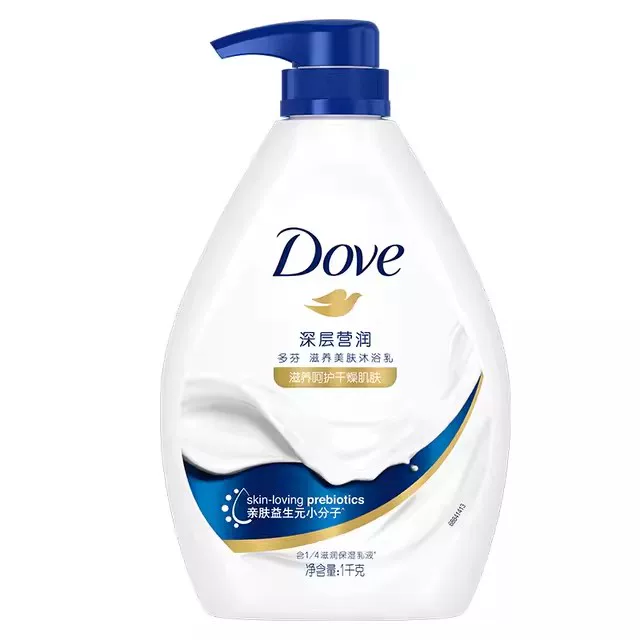 多芬沐浴露乳套装730g